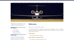 Desktop Screenshot of flightcrewmedicals.com